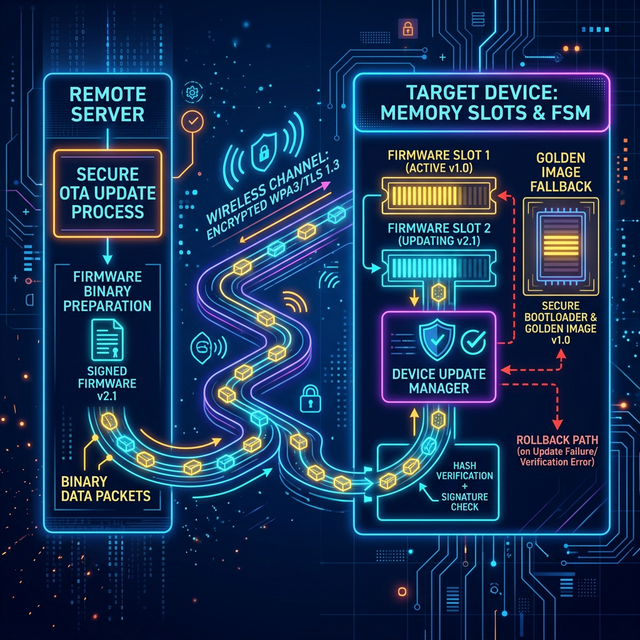 OTA memory slot architecture diagram